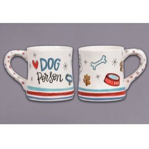 Dog Person Mug Coffee Tea Cup Dogs Magnolia Lane 16 Oz Sturdy Drinkware